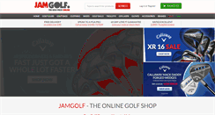 Desktop Screenshot of jamgolf.com